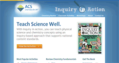 Desktop Screenshot of inquiryinaction.org